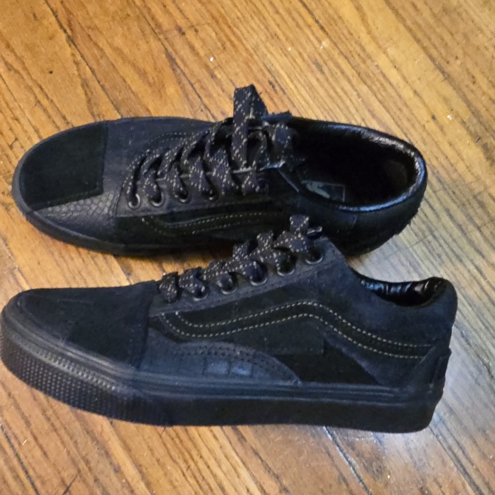 Size 5 -‎ VANS Old Skool Mono Patchwork - Blackout